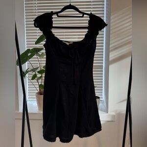 Kimchi Blue Black Textured Top